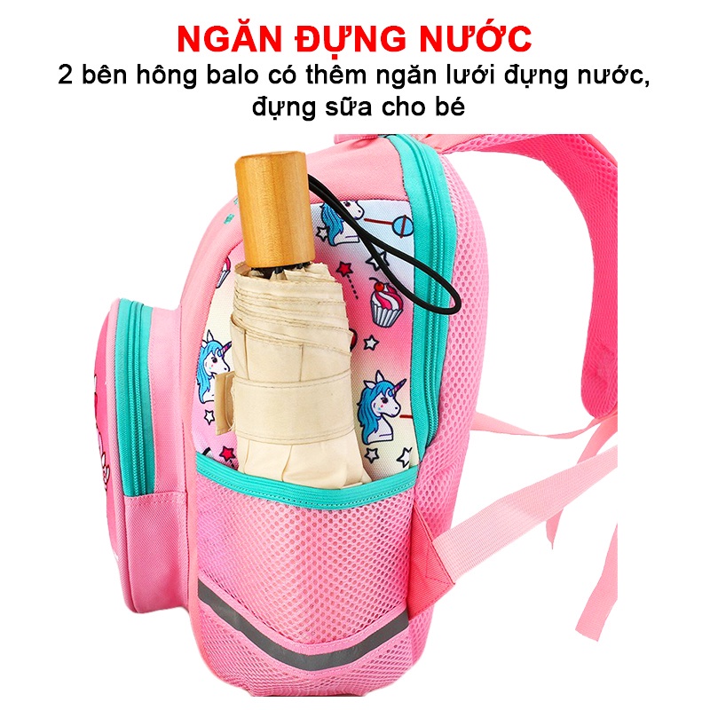 Balo mầm non, lớp 1 chú chó cứu hộ đáng yêu