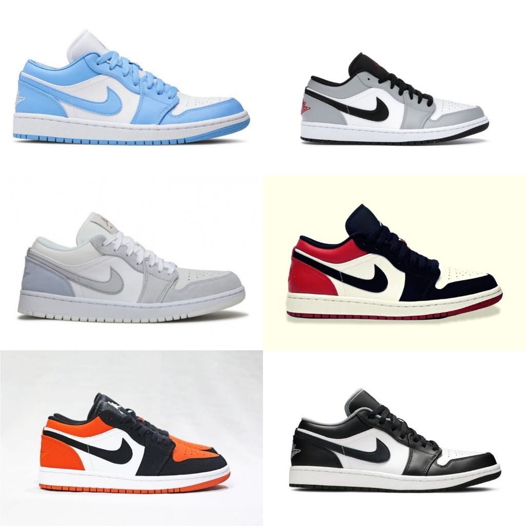 Giày JD 1 các màu, giày sneaker jodan 1 thấp cổ, hot trend bản đẹp full box bill