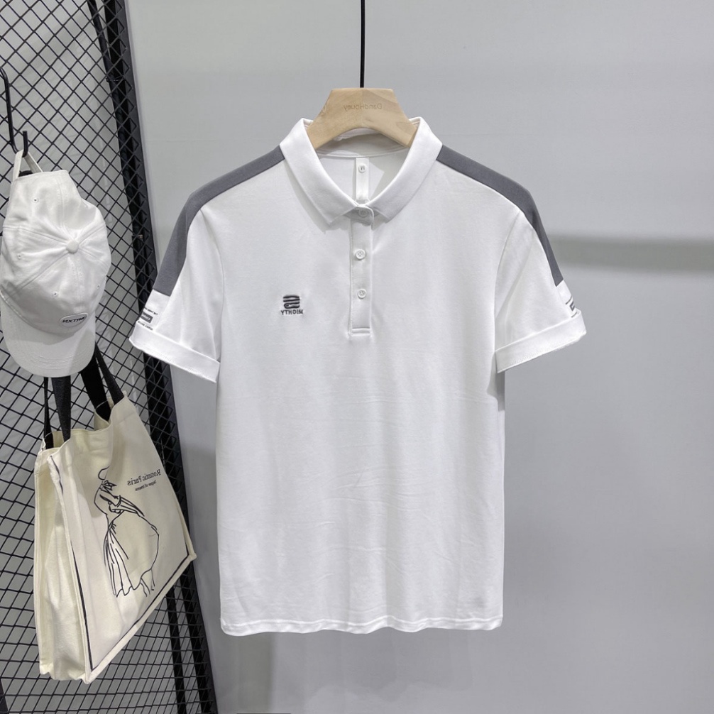 Áo Phông Tommy Thêu Chữ Kí In Full Toàn Thân Cao Cấp - Áo Phông Cổ Tròn Chât Liệu Cotton Lạnh Co Giãn 4 Chiều