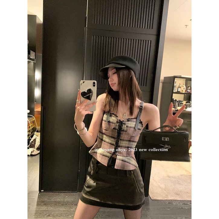 Chân Váy Da pu Dáng Chữ a Thời Trang Mùa Hè Cho Nữ