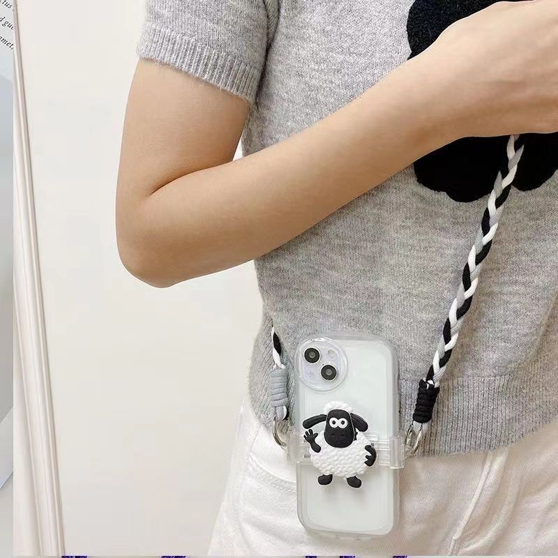 Mobile Dây Đeo Điện Thoại Họa Tiết Hoạt Hình Cho Iphone 14