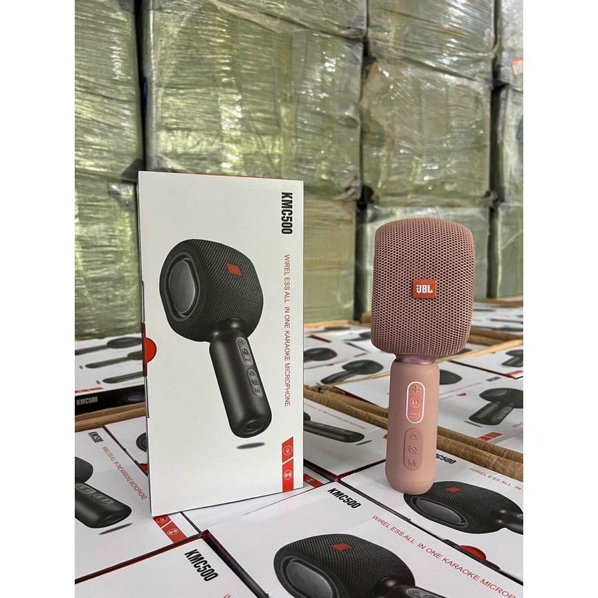 Micro Hát Karaoke Bluetooth  JBL KMC500 Phiên Bản Thần Tượng, Kèm Loa Cao Cấp, Chất Lượng Âm Thanh Trong BH 12 Tháng