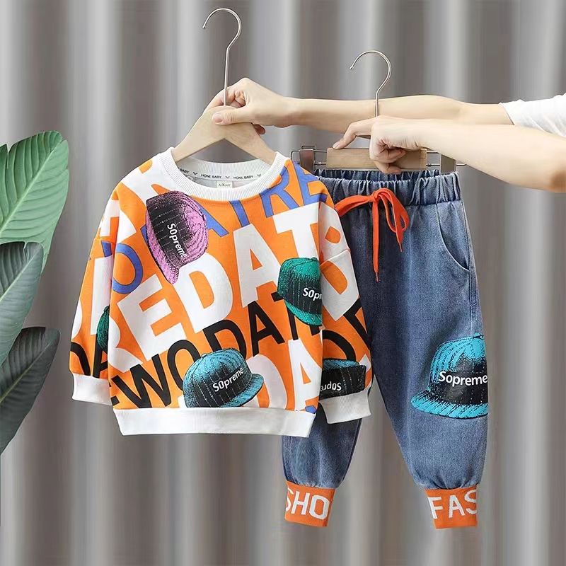 Bộ Đồ Vest Hai Món Phong Cách Thời Trang Mới 2023 Cho Bé Trai