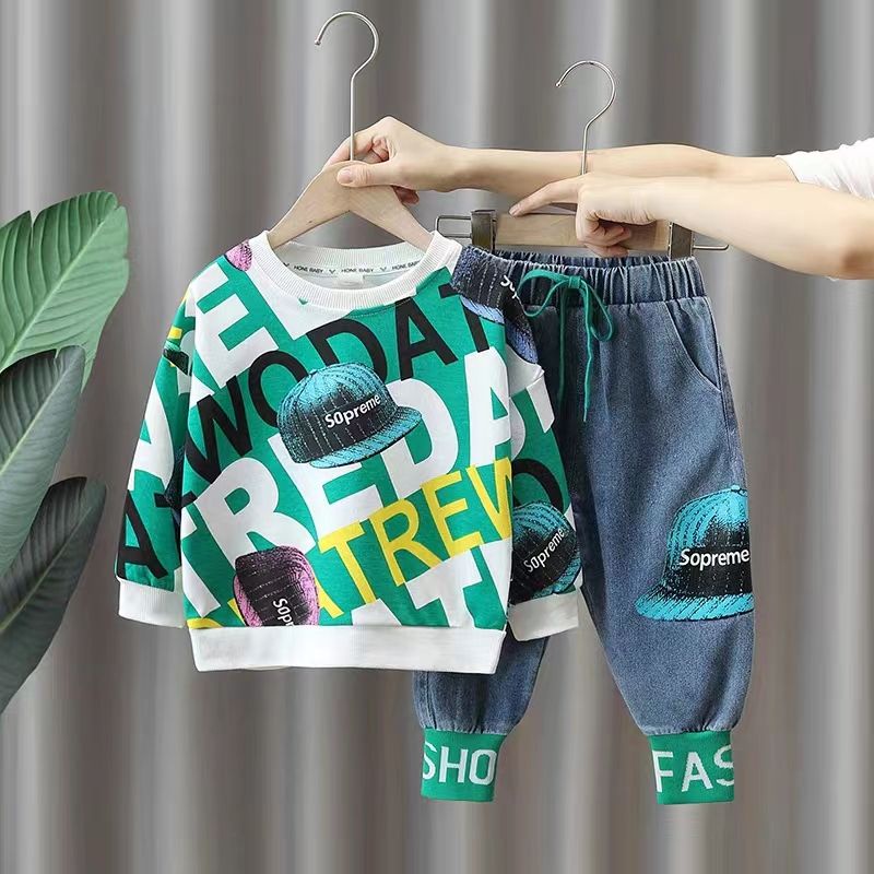 Bộ Đồ Vest Hai Món Phong Cách Thời Trang Mới 2023 Cho Bé Trai