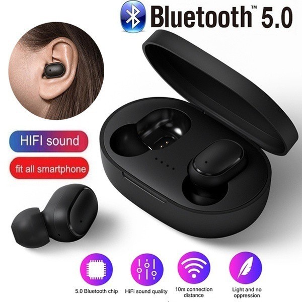 Tai Nghe Bluetooth MiPods A6S  Nghe Cực Chất - Bảo Hành 12 Tháng