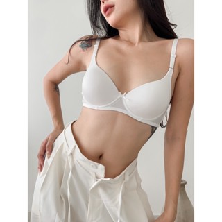 (mẫu mới) áo ngực không gọng mút mỏng thoải mái chất mịn đẹp (hình tiệm chụp)