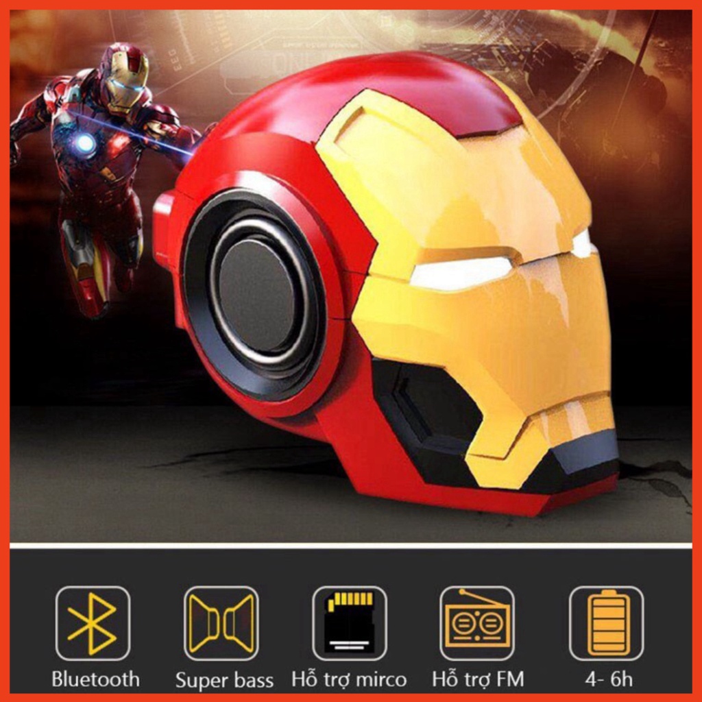 Loa Bluetooth Siêu Anh Hùng iRoman, Siêu Nhân Kiểu Dáng Độc Lạ, Hỗ Trợ USB, Thẻ Nhớ, Jack 3.5 Kết Nối Với PC, Laptop MD | BigBuy360 - bigbuy360.vn