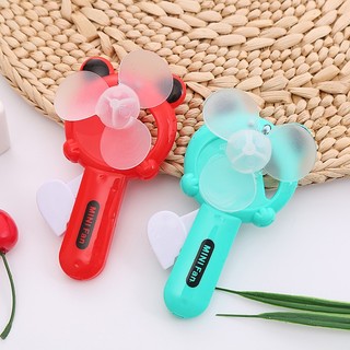 Quạt bóp tay hình thú dễ thương