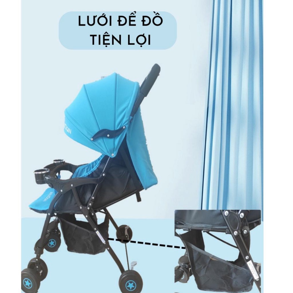 Xe đẩy cho bé. xe đẩy trẻ em CHÍNH HÃNG *BEIDUOQUN* 210 S dùng cho bé từ sơ sinh chính hãng gấp gọn tiện lợi