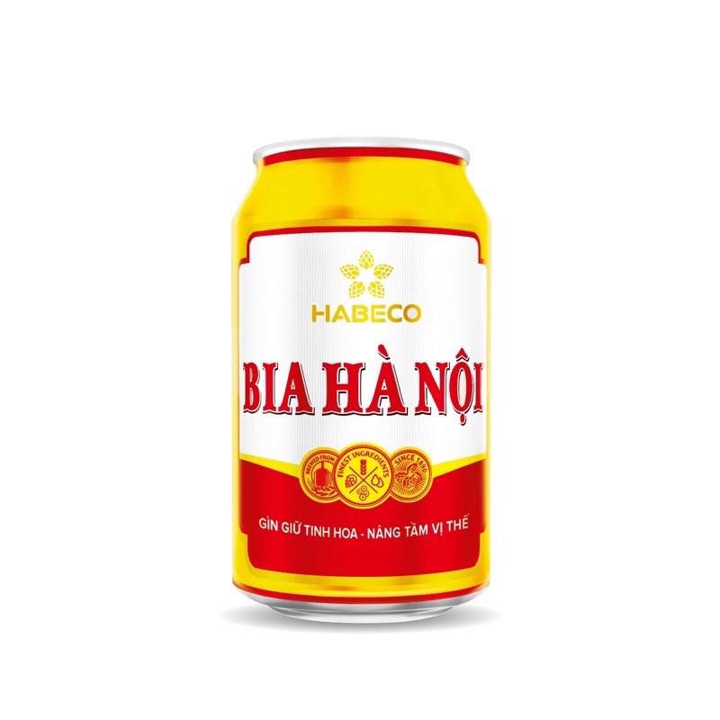 Thùng Bia Lon Hà Nội 330ml