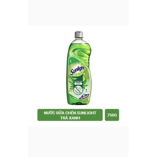Nước rửa chén bát sunlight trà xanh chai 400g/750g