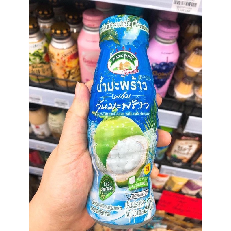 Nước Dừa Non / Sương Sáo Thạch Thái Lan 240ml