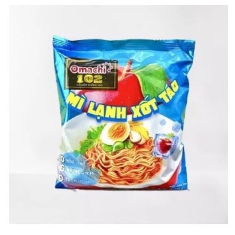 Mì Khoai Tây Omachi 102 - Mì Lạnh Sốt Táo Gói 110g