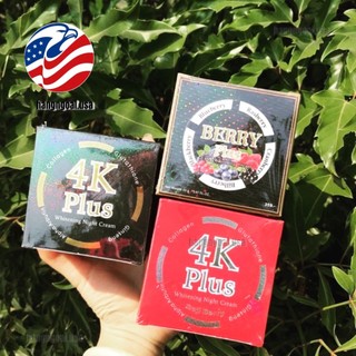Kem dưỡng da mặt 4k plus & berry thái lan -