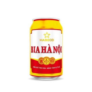 Bia lon hà nội 330ml