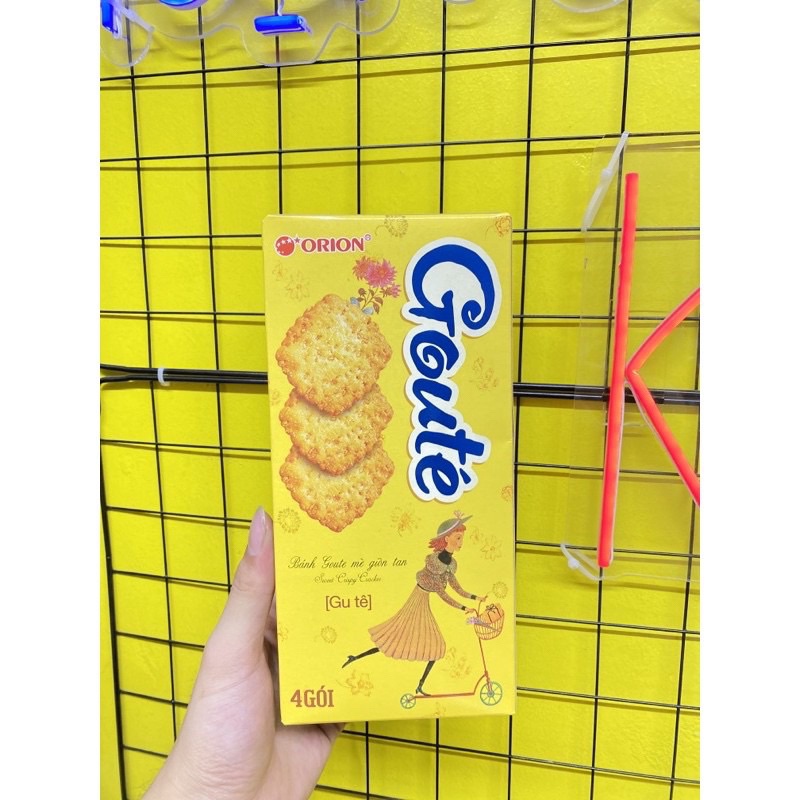 Bánh Quy Goute Mè Giòn Tan Hộp 144g