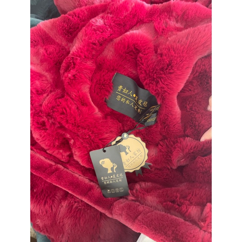 Chăn Lông Tuyết Hồ Ly Cao Cấp Kích Thước 2mx2m3 Nặng 5,8kg Siêu To Siêu Ấm, Chăn Lông Cao Cấp Nhập Khẩu