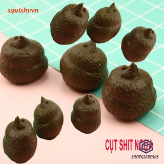 Shit ngựa móc khóa hình cục shit cao su đặc 1 cục shit cứng mềm nhỏ mô hình bãi phân giống thật dùng làm troll chêu đùa