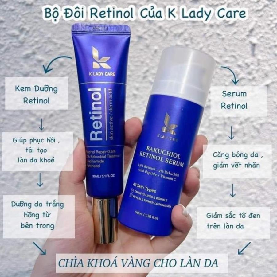 Kem & Serum Dưỡng Ngăn Ngừa Lão Hoá Căng Bóng Da K Lady Care | BigBuy360 - bigbuy360.vn