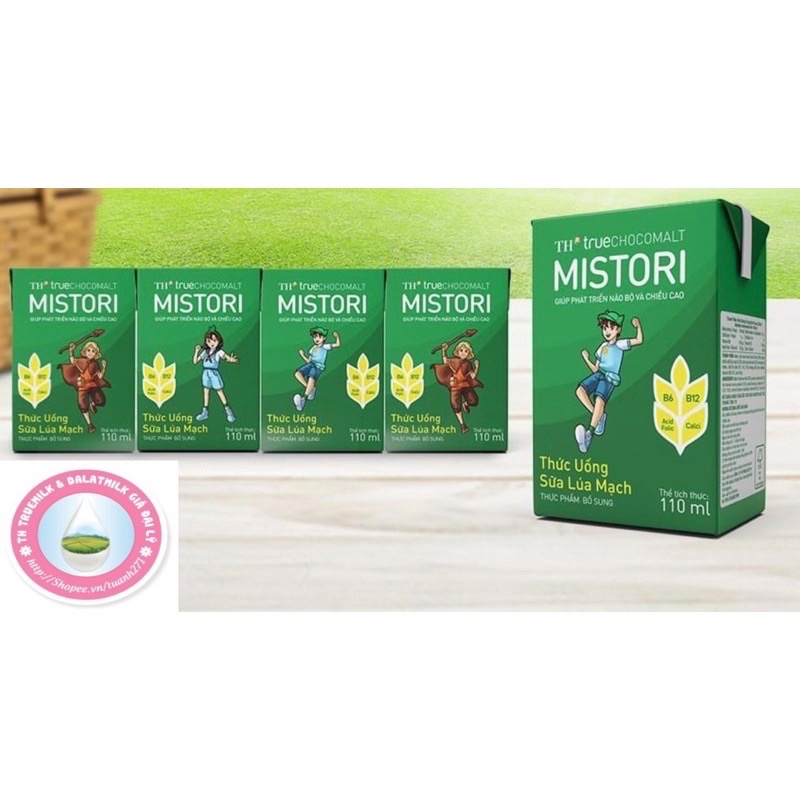 Sữa CaCao Lúa Mạch TH truechocomalt 110ml
