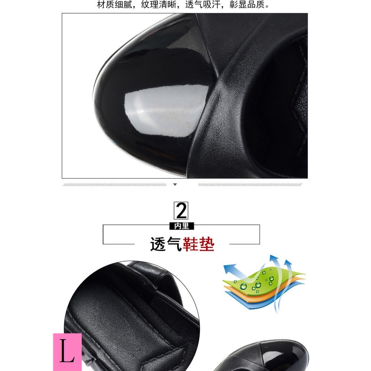 Da Giày Da Mềm Gót Thấp Thời Trang 2023 Cho Phụ Nữ Trung Niên