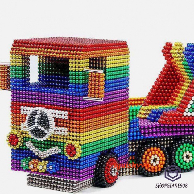 Bộ nam châm từ Bucky Balls 216 viên nhiều màu