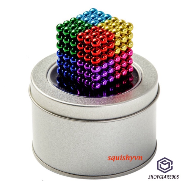 Bộ nam châm từ Bucky Balls 216 viên nhiều màu