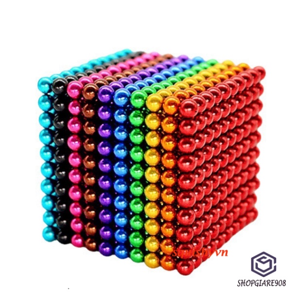 Bộ nam châm từ Bucky Balls 216 viên nhiều màu
