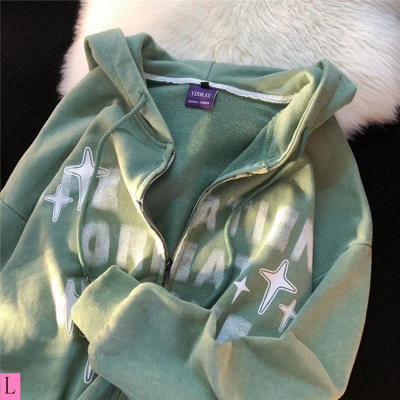 Mới Áo Hoodie Dáng Rộng Thời Trang Thu Đông Phong Cách retro Cho Nam