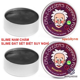 Slime nam châm hút từ ông già putty kèm nam châm