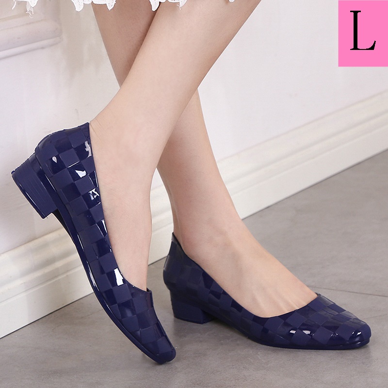 Giày Sandal Nhựa Dẻo Gót Dày Vừa Chống Trượt Thời Trang Mùa Hè 2023 Cho Nữ