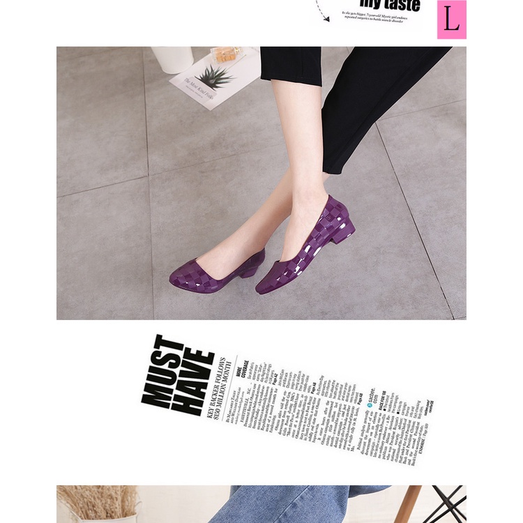 Giày Sandal Nhựa Dẻo Gót Dày Vừa Chống Trượt Thời Trang Mùa Hè 2023 Cho Nữ