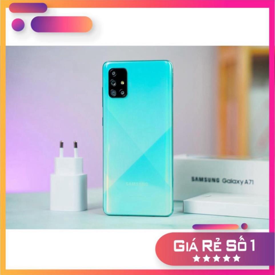 Điện thoại Samsung Galaxy A71 - bảo hành 1 năm 128gb Chính Hãng Samsung Mới Nguyên Seal Full Box