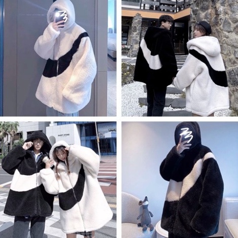 (Hàng đẹp) Áo Khoác 2 Lớp Ni.ke Áo Khoác Lông Cừu chất liệu siêu ấm Thời Trang Mùa Đông- Lông cừu cao câp xu hướng | BigBuy360 - bigbuy360.vn