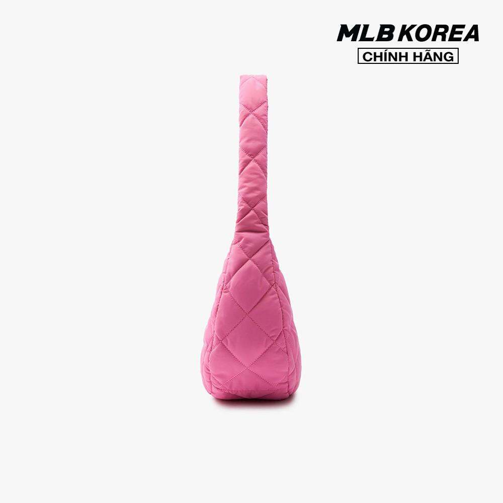 MLB - Túi đeo vai nữ chần bông Quilted Hobo Medium 3ABQM0936-45PKS