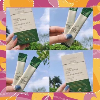 Mặt nạ ngủ Colagen nội địa Trung dạng thạch Bio-aqua, mặt nạ dưỡng ẩm, cải thiện làn da