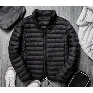 Áo phao nam lông vũ siêu nhẹ, giữ nhiệt tốt,áo khoác nam cản nước cản gió