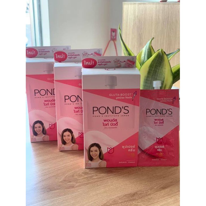 1HỘP 6 GÓI X 7G KEM DƯỠNG BAN NGÀY PONDS - SPF15 PA++ THÁI LAN | BigBuy360 - bigbuy360.vn