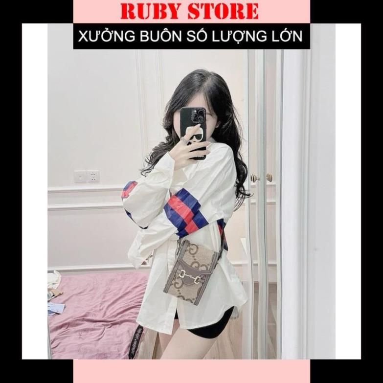 Áo Sơmi Dài Tay CG Hoạ Tiết Sọc Ngang Hot Trend Hiện Nay❤️Áo Sơ mi Dài Unisex Form Rộng Đẹp Cho Nam Nữ