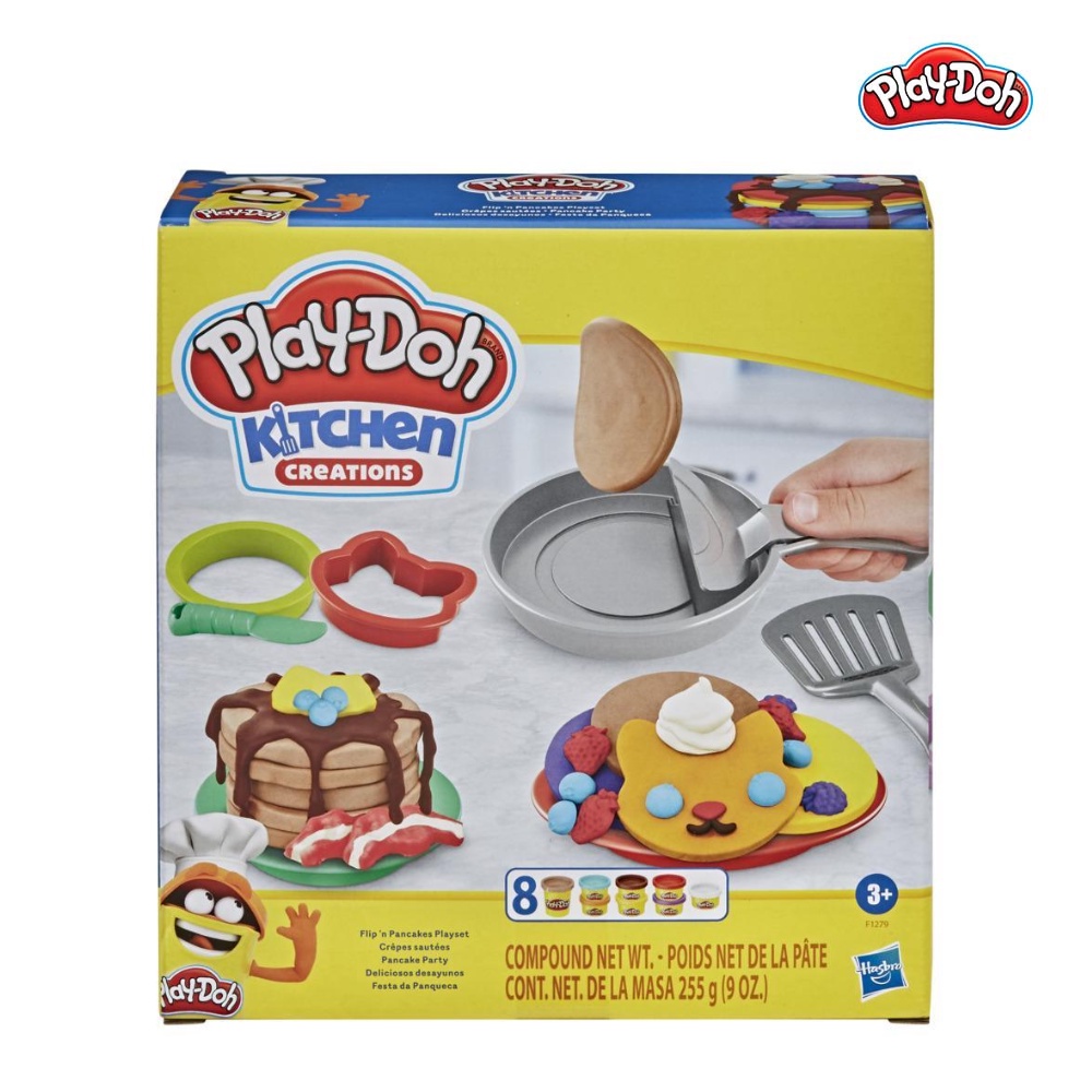 tiNiStore-Bộ đồ chơi đất nặn tập làm bánh rán Play-Doh F1279