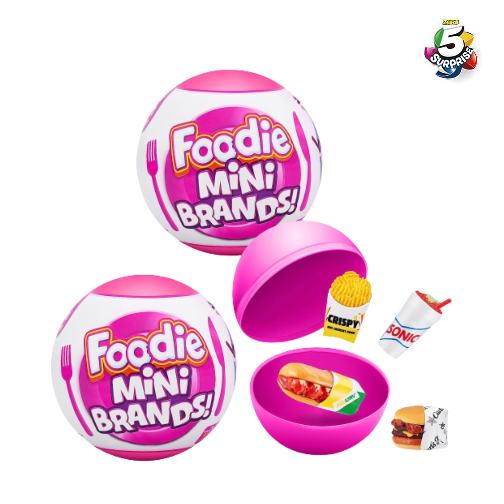 tiNiStore-Đồ chơi trứng sưu tập Foodie Mini Brands 5 Surprise S2 77438