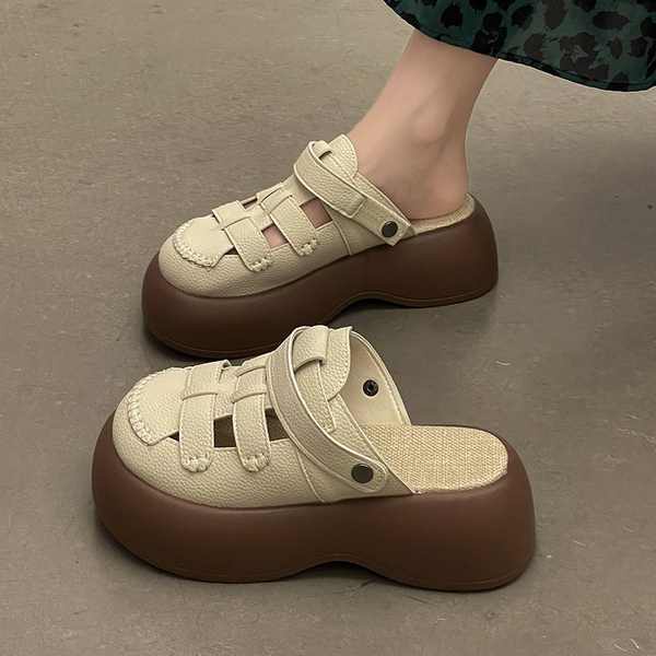 Dép Sandal Đế Dày Thời Trang Dành Cho Nữ