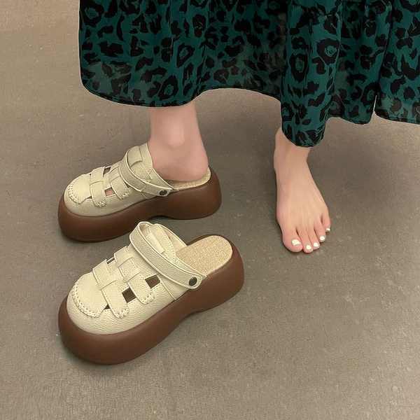 Dép Sandal Đế Dày Thời Trang Dành Cho Nữ