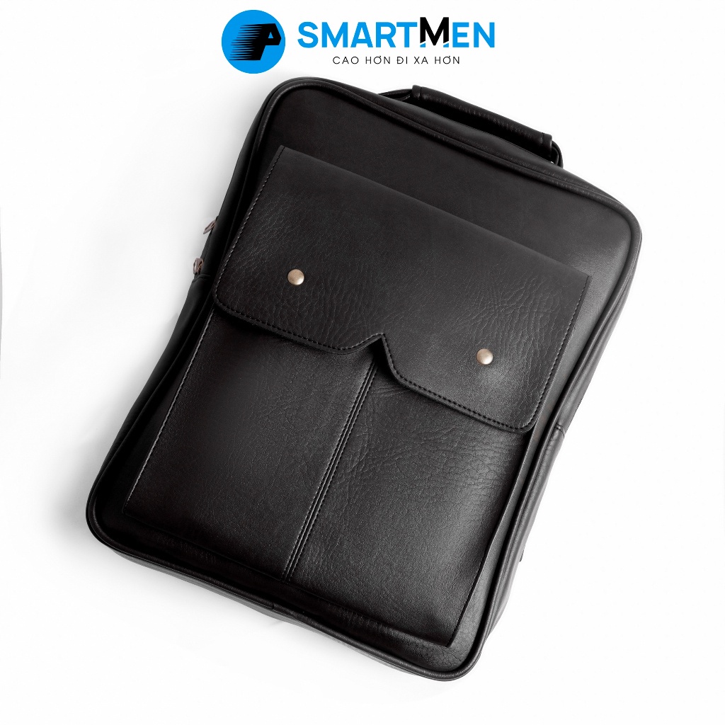 Balo da cao cấp SMARTMEN BDA-01 Đen