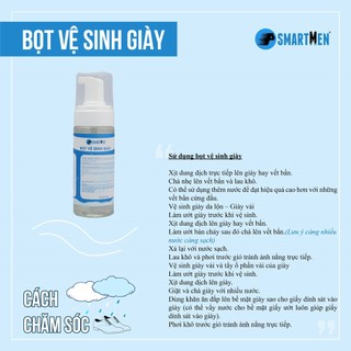 Bọt vệ sinh Làm sạch giày SMARTMEN 200ml