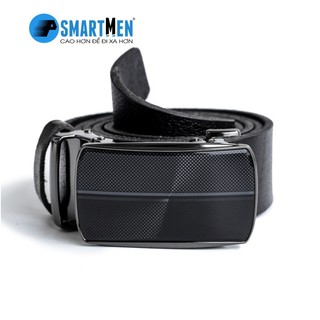 Thắt lưng da bò cao cấp SMARTMEN màu đen TL-22