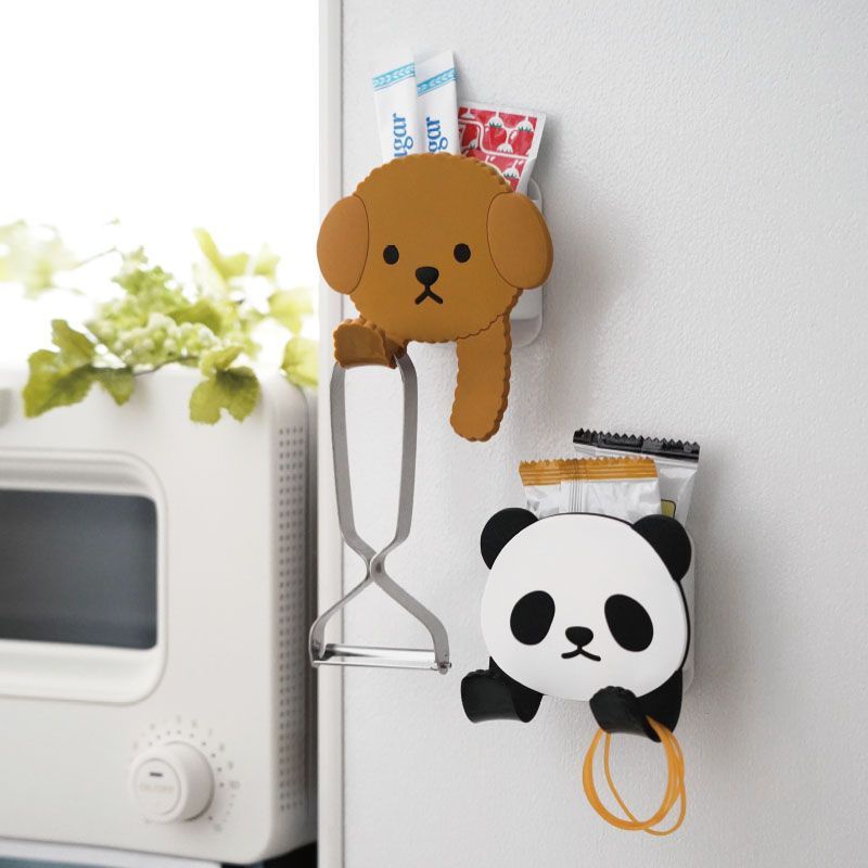 Móc Treo Đồ Dán Tường Không Để Lại Dấu Vết Hình Động Vật Hoạt Hình Dễ Thương Sáng Tạo