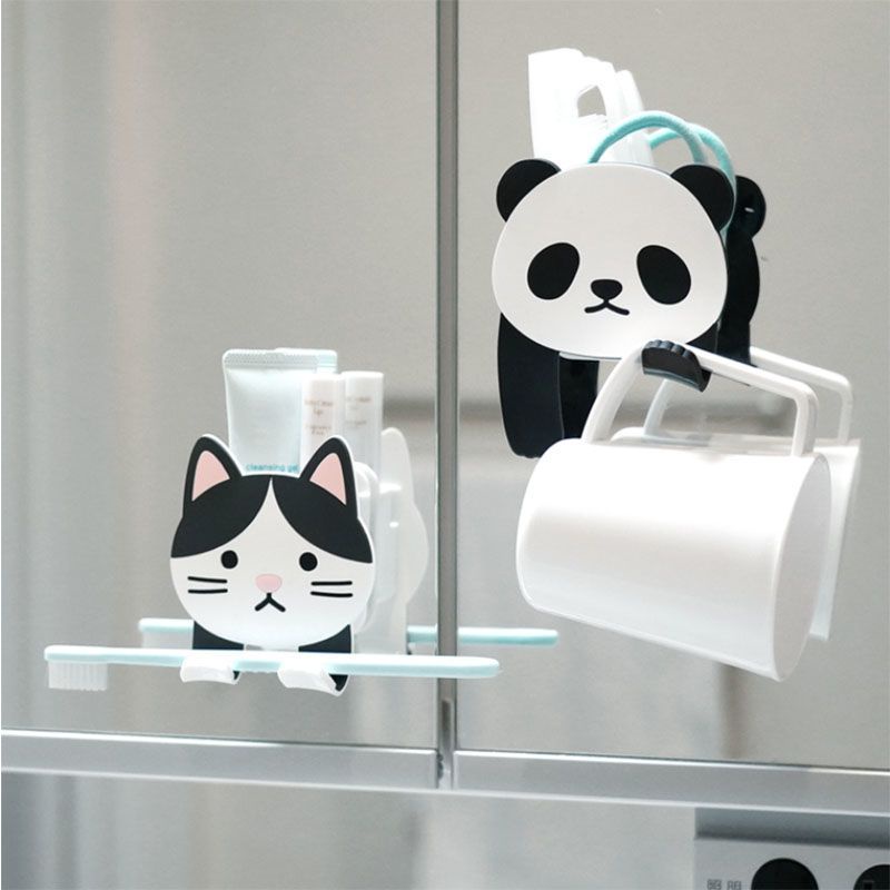 Móc Treo Đồ Dán Tường Không Để Lại Dấu Vết Hình Động Vật Hoạt Hình Dễ Thương Sáng Tạo