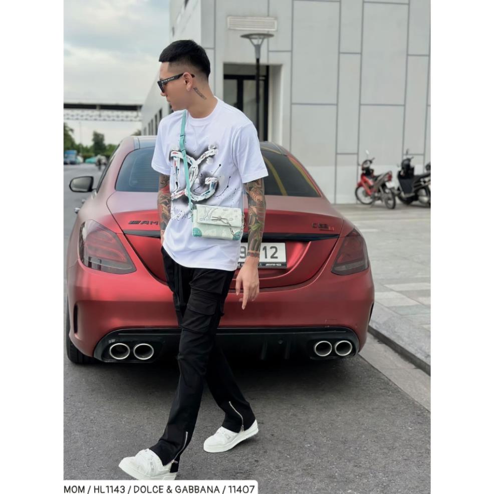 Áo thun nam GVC , áo phông cộc tay thom, áo thun cổ tròn vá màu áo đẹp mùa hè