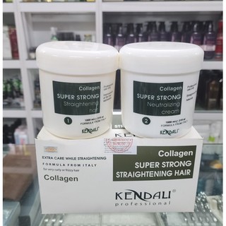 Thuốc duỗi thuốc ép kendali trắng colagen 1000ml*2